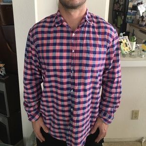 Frank & Eileen Luke button down shirt men’s M